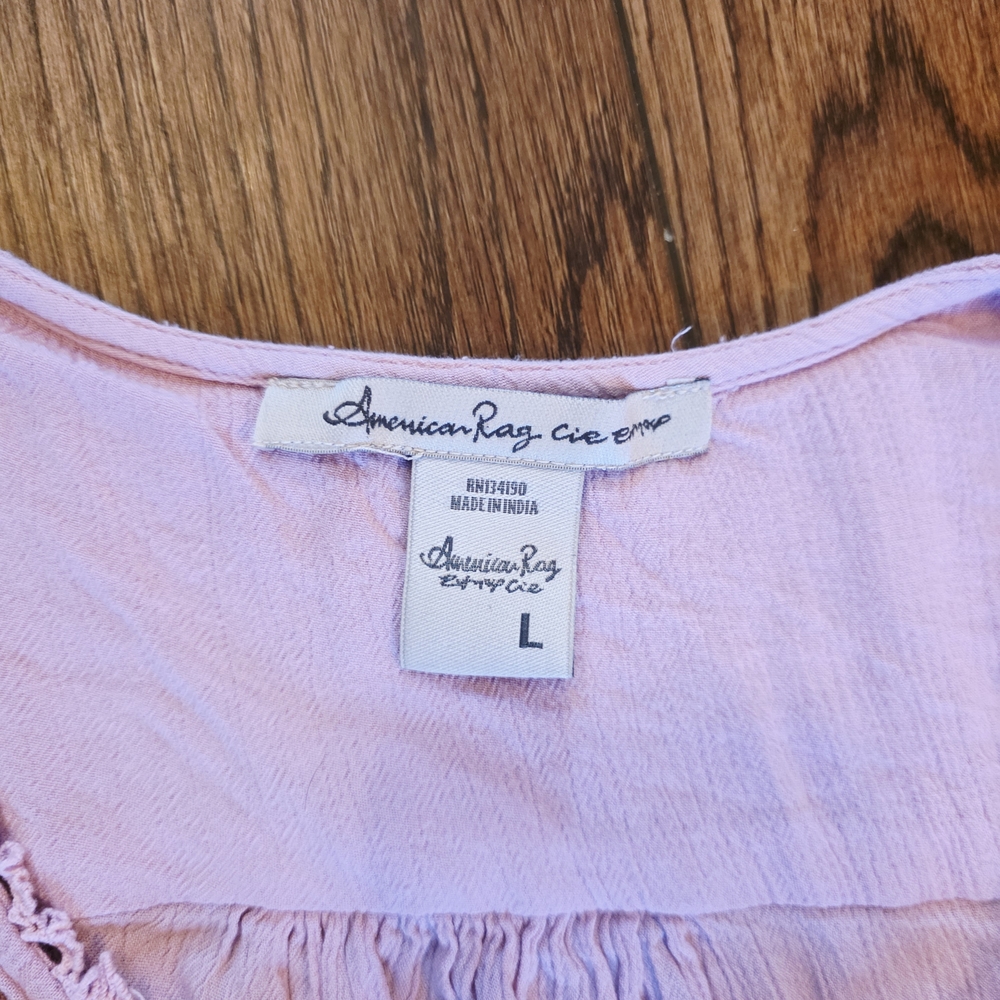 American Rag Ruffle Top - Picture 2 of 6